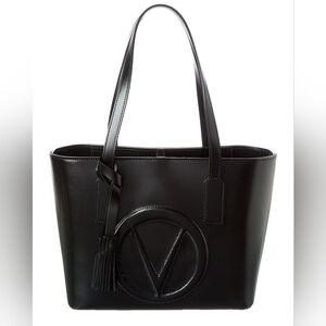 Valentino by Mario Prince Broderie Leather Tote